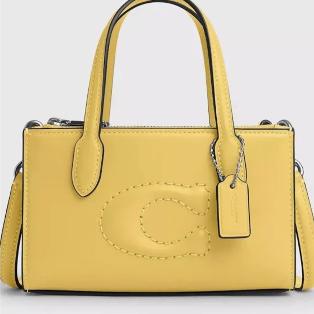 Yellow Nina Mini Tote Bag